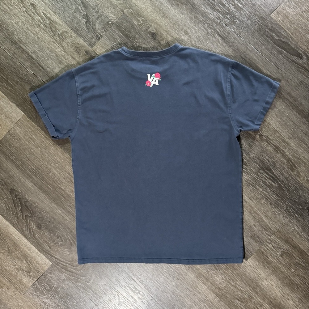 YoungLA Graphic T-Shirt Hummingbird Floral GYM Streetwear -Small Faded - Picture 2 of 7